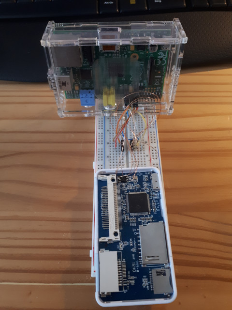 writing SPI flash using an raspberry pi